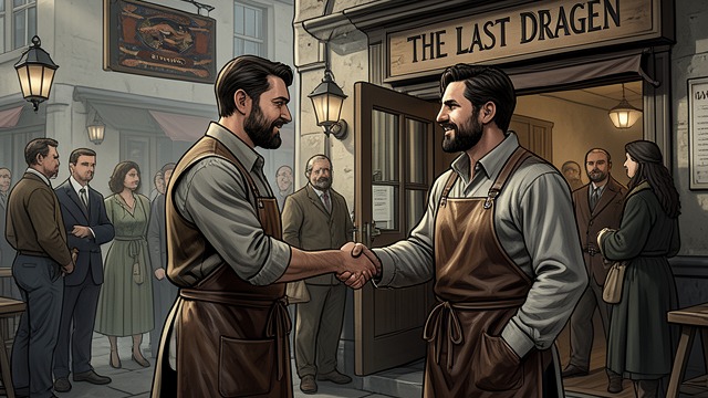 The Tavern Co-Owner from "The Ballad of the Last Dragon". Roots With a Door A Business of His Own Cadoc returns to Tomas and becomes co-owner of The Last Dragon.