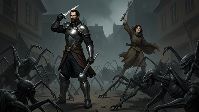 The Spider Swarm from "The Ballad of the Last Dragon". A Battle Without Distance Jaromir Holds the Line Jaromir fights Arachnida while ordering Sylvaine Abelan to flee.