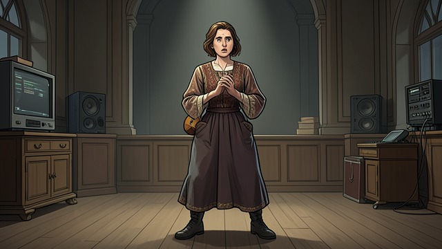 The Silent Stage from "The Ballad of the Last Dragon". The Armor Removed No Instrument Without her lute, Sylvaine Abelan cannot hide behind familiar technique.