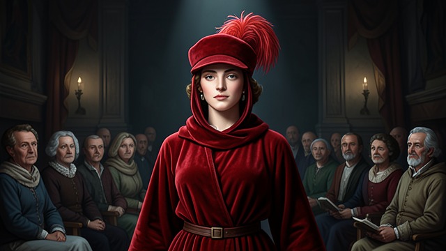 The Red Cap from "The Ballad of the Last Dragon". Costume as Defense Hiding the Ears Sylvaine Abelan wears a red cap to protect herself from anti-elf prejudice.