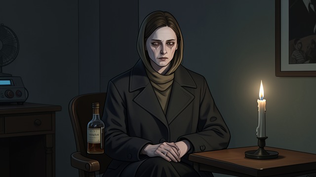 The Unspoken Grief from "The Ballad of the Last Dragon". Mourning Without Display Quiet Loss Neith carries Aeron Fowler’s death through silence, drinking, and abrupt changes in mood.