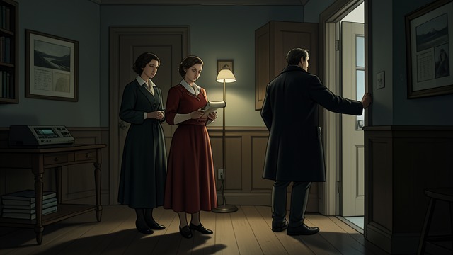 The Magistrate’s Capitulation from "The Ballad of the Last Dragon". Law Written Under Threat A Public Choice Sylvaine Abelan and Rhosyn present a ready-made reform document while Jaromir blocks the exit. William M.