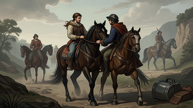 The Secret Touch from "The Ballad of the Last Dragon". Desire in Motion A Private Game Jaromir touches Sylvaine Abelan while the others ride ahead.