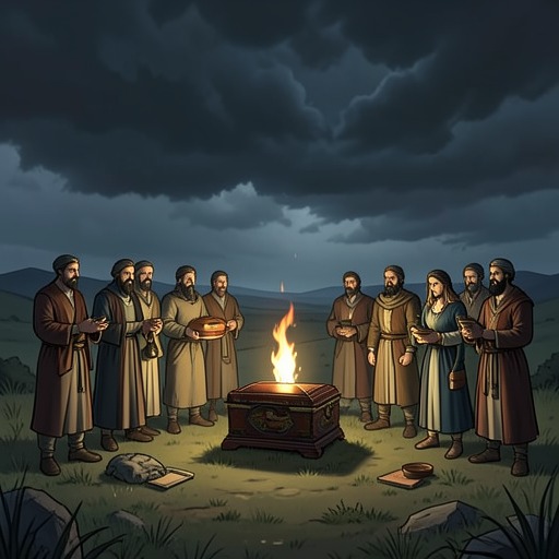 The Dragon Quest as Grief Work from "The Ballad of the Last Dragon". This flow traces how the expedition changes after Aeron Fowler’s death from an adventure of ambition into a ritual of mourning and completion.