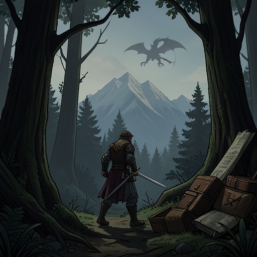 The Dragon Quest from "The Ballad of the Last Dragon". This flow traces the expedition from Aeron Fowler’s impossible promise through lethal trials to the discovery that the dragon was an elaborate human…