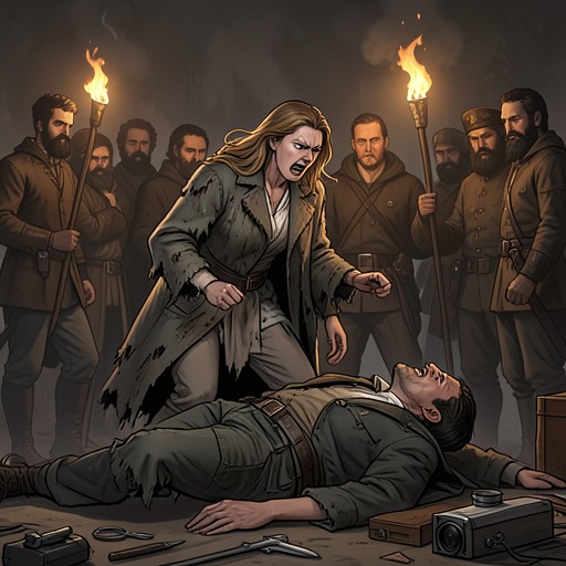 The Pasture Assault and Its Aftermath from "The Ballad of the Last Dragon". This flow traces Sylvaine Abelan’s assault, survival, retaliation, and difficult decision not to let revenge define her.