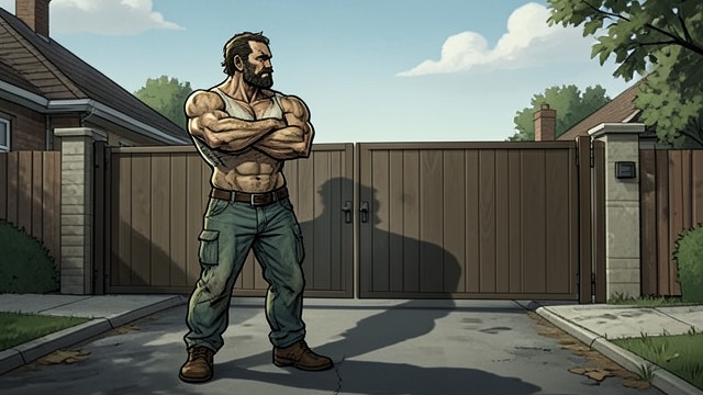 Titan’s Unemployment from "Soul Guardian: A Hellishly Cozy Fantasy". A Guardian Without Orders Old Purpose Titan once guarded Hell’s gates and waited for enemies, but suburbia offers little obvious work.