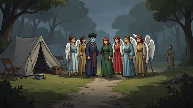 False Evidence from "Soul Guardian: A Hellishly Cozy Fantasy". The Empty Campground Manufactured Crisis Gabriel’s forces remove the campers, creating an unnatural silence that warns Bael-Sharoth of an impending attack.