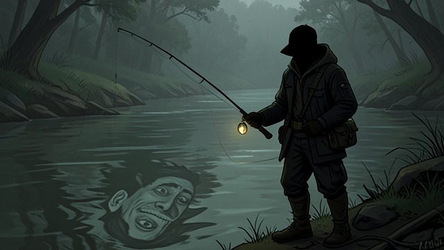 The Fishing Lie from "Soul Guardian: A Hellishly Cozy Fantasy". A Small Deception Protective Falsehood Bael-Sharoth tells Six that fishing in Hell is easy and hides the darker truth that he uses lies instinctively.