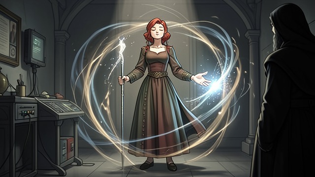 The Temptation Test from "Soul Guardian: A Hellishly Cozy Fantasy". Power Offered A Dangerous Promise Bael-Sharoth freezes time and offers Six magic, influence, and the power to restore her dead family.