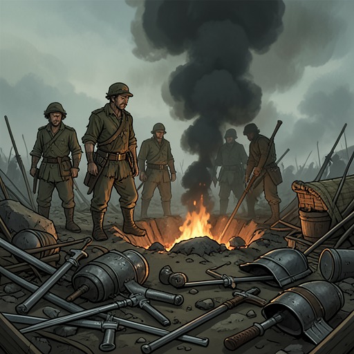 The War’s Afterlife from "Soul Guardian: A Hellishly Cozy Fantasy". This flow traces how the ancient war continues shaping every major character’s present choices.