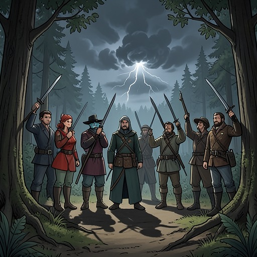 The Battle for the Future from "Soul Guardian: A Hellishly Cozy Fantasy". This flow traces the final strategic escalation from domestic danger to open conflict.