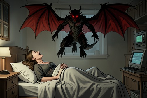 Avery's red-dragon transformation from "SCOTTISH ROMANCE: My Sinful Surrender to a Highlander Werewolf (Scottish Werewolf Pregnancy Romance) (Historical Medieval Shape Shifter Paranormal Science Fiction Short Stories)". Avery's red-dragon transformation turns a frightening rescue into an encounter with an unknown supernatural identity.