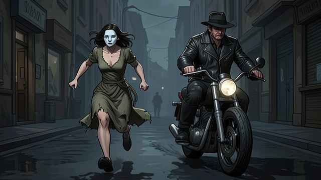 Biker Intervention from "SCOTTISH ROMANCE: My Sinful Surrender to a Highlander Werewolf (Scottish Werewolf Pregnancy Romance) (Historical Medieval Shape Shifter Paranormal Science Fiction Short Stories)". Biker Intervention Public Exposure Slate arrives to collect Chris’s debt and immediately recognizes Marie’s injuries.