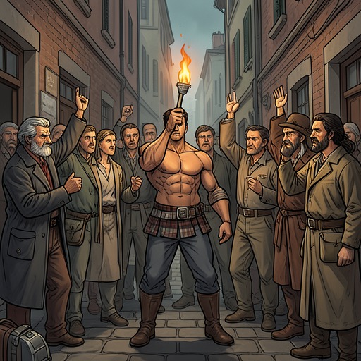 The Fight Against Exploitation from "SCOTTISH ROMANCE: My Sinful Surrender to a Highlander Werewolf (Scottish Werewolf Pregnancy Romance) (Historical Medieval Shape Shifter Paranormal Science Fiction Short Stories)". This flow traces characters who identify systems that profit from bodies and then use evidence, solidarity, or escape to resist them.