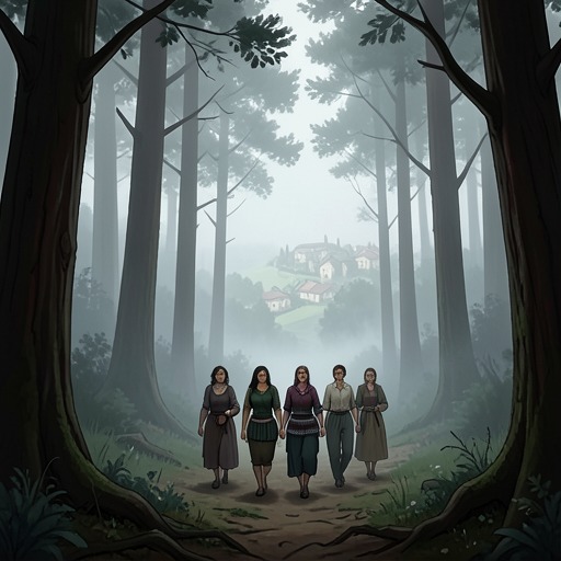 The Search for Belonging from "SCOTTISH ROMANCE: My Sinful Surrender to a Highlander Werewolf (Scottish Werewolf Pregnancy Romance) (Historical Medieval Shape Shifter Paranormal Science Fiction Short Stories)". This flow traces displaced women who move from isolation toward communities that recognize them as members rather than burdens.
