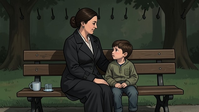 The Friendly Parent from "The Whisper Man". The Friendly Parent A Social Opening Karen Shaw approaches Tom Kennedy at Rose Terrace Primary School and offers practical reassurance about the new…