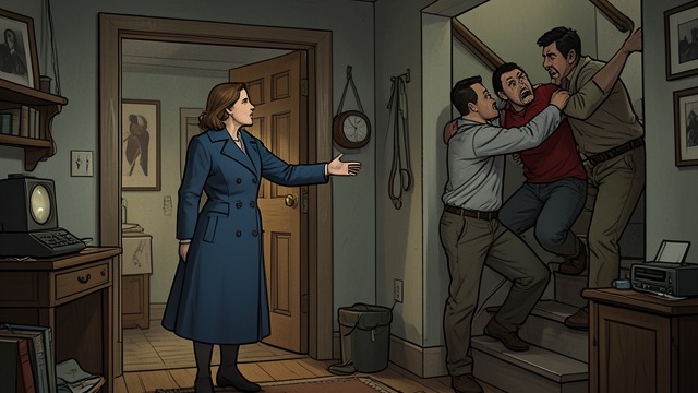 The Final Raid from "The Whisper Man". The Final Raid A Suspect Identified Amanda Beck connects the false identity of George Saunders to Francis Carter, Frank Carter’s son.