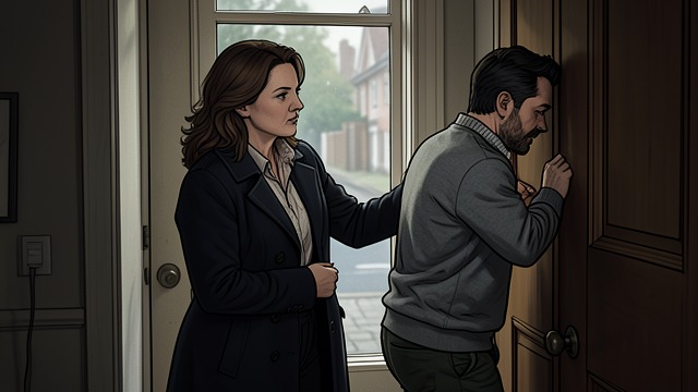 The Ally at the Door from "The Whisper Man". The Ally at the Door Choosing to Follow Karen accompanies Tom to George Saunders’s house despite the danger and the uncertainty of his theory.