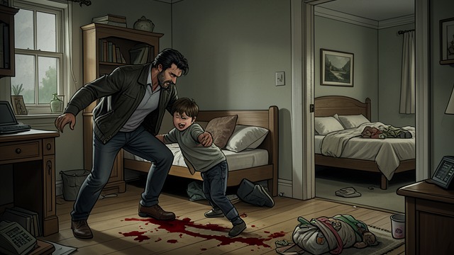 Jake Becomes the Target from "The Whisper Man". Jake Becomes the Target The Attack at Home While Tom Kennedy is away with Karen Shaw, Pete Willis is attacked inside the house and Jake Kennedy is abducted.