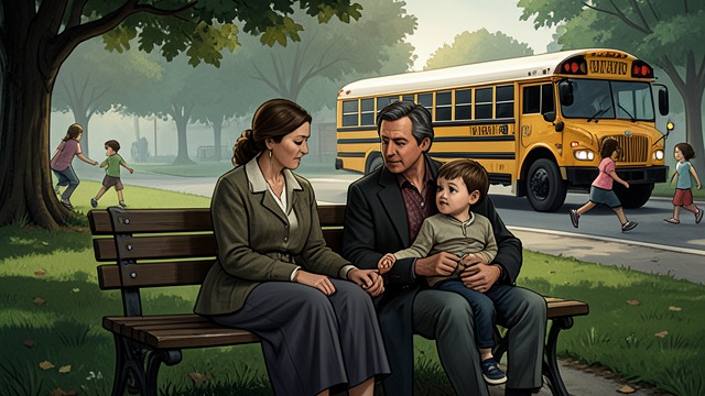 A Shared Parentage from "The Whisper Man". A Shared Parentage Meeting at School Tom Kennedy and Karen Shaw meet through their children at Rose Terrace Primary School.