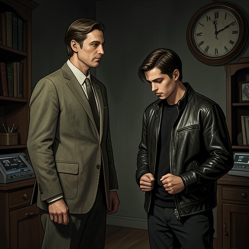 Tom and Pete’s Reunion from "The Whisper Man". This flow follows the buried father-son conflict between Tom Kennedy and Pete Willis as old memories are challenged by present responsibility.