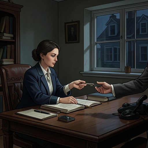 The Reporter’s Complicity from "The Whisper Man". This flow traces Karen Shaw’s movement from professional opportunism toward genuine loyalty to Tom Kennedy and his family.