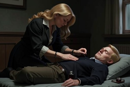 Simon’s Revival by Amanda’s Blood from "A Werewolf Thing: A Rejected Mate Werewolf Romance". Simon’s Revival by Amanda’s Blood is a pivotal rescue in which Amanda chooses to use her vampire blood to save Simon from imminent death.