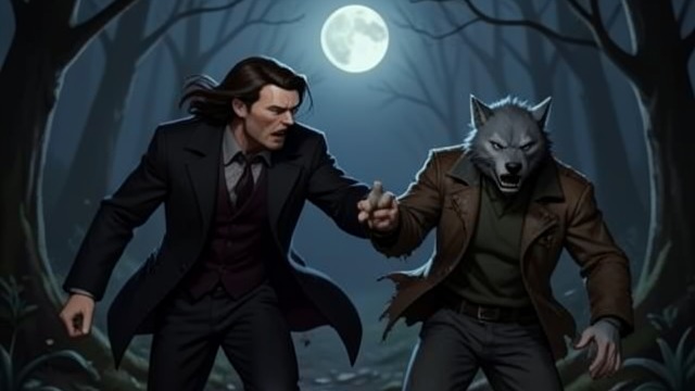 Hostile Encounter from "A Werewolf Thing: A Rejected Mate Werewolf Romance". Hostile Encounter Species in opposition Amanda, a young vampire, is chased by werewolves while protecting Austin.