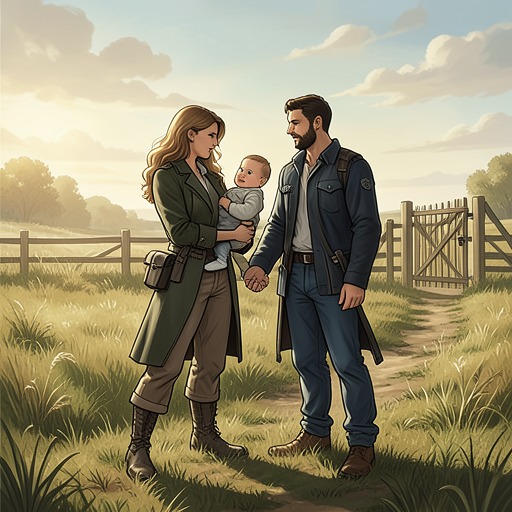 The Final Family Image from "A Werewolf Thing: A Rejected Mate Werewolf Romance". This flow traces the novel’s ending as a retrospective resolution of earlier isolation, conflict, and uncertainty.