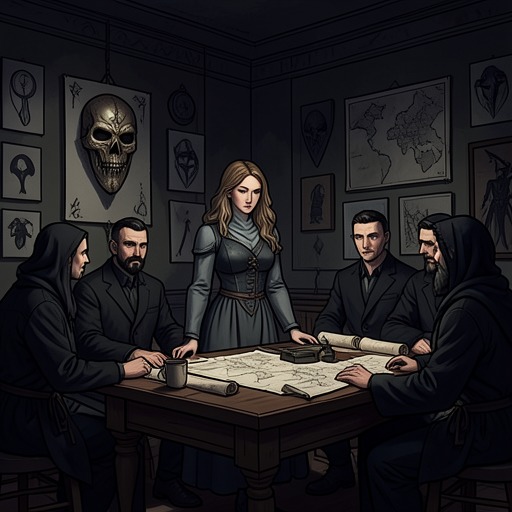 Vampire Society and Secrecy from "A Werewolf Thing: A Rejected Mate Werewolf Romance". This flow traces Amanda’s exposition of vampire society and its connection to the larger conflict between supernatural peoples.