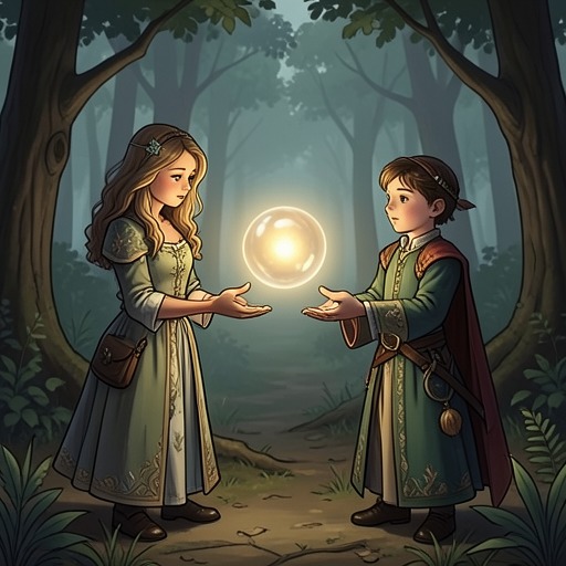 The Faery Family Inheritance from "A Werewolf Thing: A Rejected Mate Werewolf Romance". This flow traces Saphira Richards and Trevor Richards as they recover their maternal heritage and inherit faery leadership obligations.
