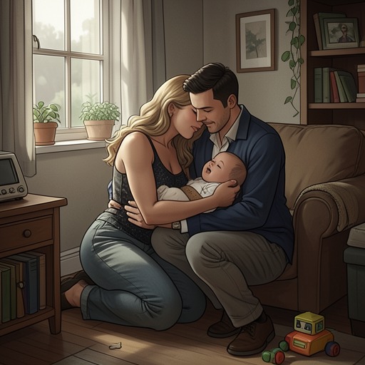 Saphira and Ashton’s Domestic Partnership from "A Werewolf Thing: A Rejected Mate Werewolf Romance". This flow traces the couple’s relationship after restoration, including intimacy, conflict, pregnancy, and family life.