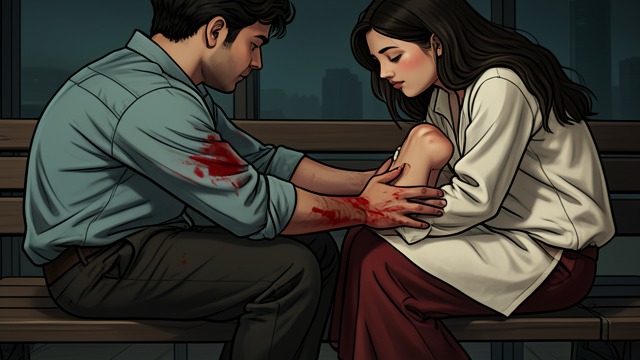 The Alta Stains from "CEO's Unexpected Love: A sweet office romance with a guaranteed HEA". The Alta Stains Visible Evidence Red alta from Aparna Mahadevan’s performance remains on Shivam Goyal’s fingers after he massages her feet.