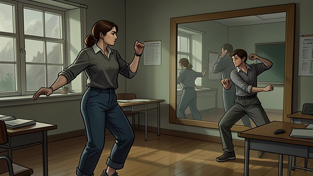 Shanti’s Discipline from "CEO's Unexpected Love: A sweet office romance with a guaranteed HEA". Shanti’s Discipline Technical Training Shanti Rao teaches Aparna Mahadevan to embody meaning rather than merely execute steps.