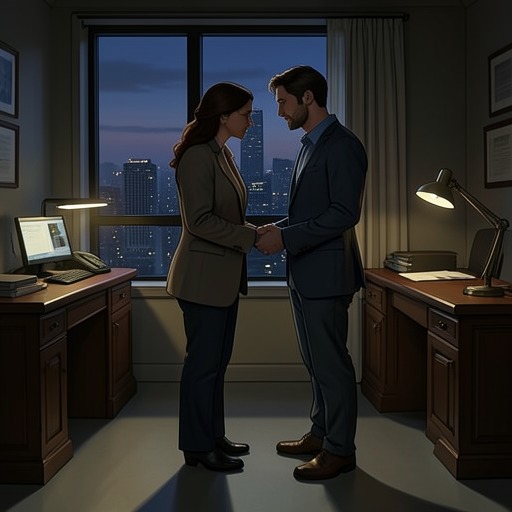 Aparna and Shivam’s Romance from "CEO's Unexpected Love: A sweet office romance with a guaranteed HEA". This flow traces the relationship between Aparna Mahadevan and Shivam Goyal from admiration through confession, rupture, and renewed commitment.