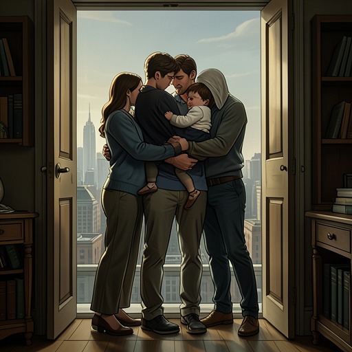 The Meaning of Family from "CEO's Unexpected Love: A sweet office romance with a guaranteed HEA". This flow traces the novel’s evolving definition of family from inheritance and obligation toward chosen support and accountability.