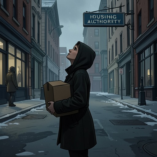 Niyati’s Pandemic Displacement from "CEO's Unexpected Love: A sweet office romance with a guaranteed HEA". This flow traces Niyati’s experience of professional stigma, sudden homelessness, and dependence on institutional kindness during the COVID-19 pandemic.