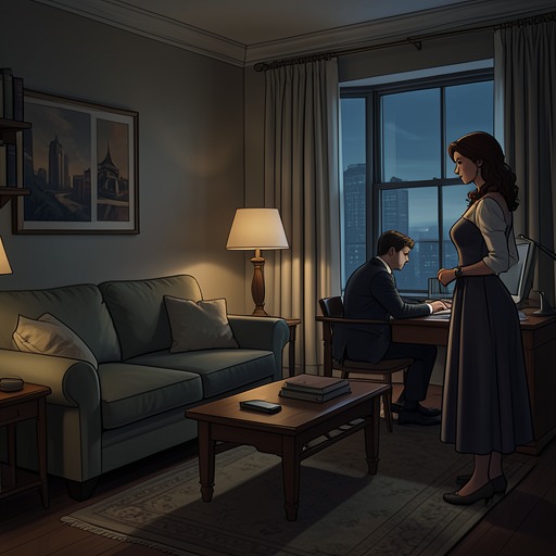 The Goyal Family’s Fractures from "CEO's Unexpected Love: A sweet office romance with a guaranteed HEA". This flow traces how grief, illness, and business pressure reshape the relationships inside the Goyal family.