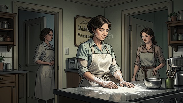 The Mother’s Bakery from "My Hot Secret: Geheimes Baby mit dem CEO Milliardär - Enemies to Lovers (German Edition)". A Living Memorial Inherited Craft Gabriel runs Madame Vivienne’s because baking preserves his connection to his mother.