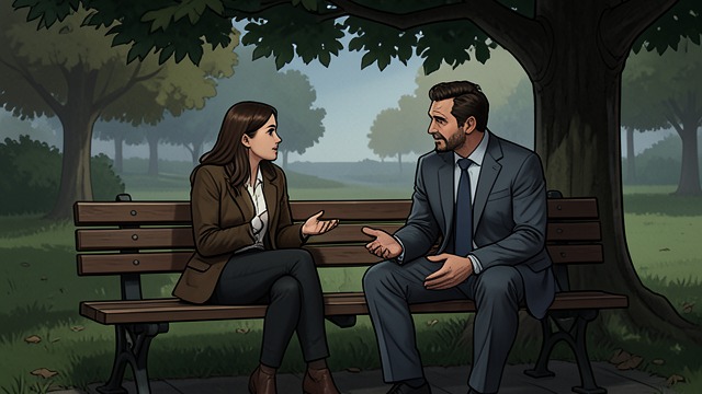 The Park Encounter from "My Hot Secret: Geheimes Baby mit dem CEO Milliardär - Enemies to Lovers (German Edition)". A Doorway to Reflection Leonard’s Story The park gives Ava a place to hear how a life devoted only to work can end in loneliness.