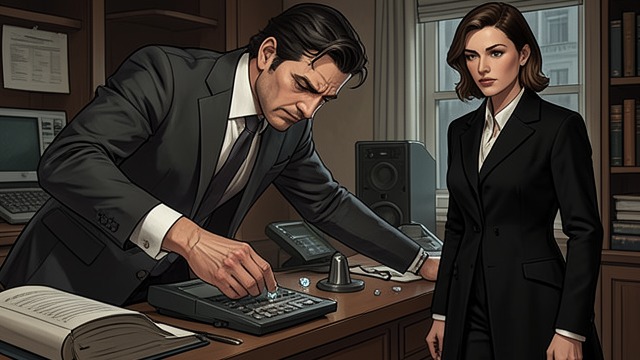 The Interrupted Move from "My Hot Secret: Geheimes Baby mit dem CEO Milliardär - Enemies to Lovers (German Edition)". The Hand Reaches Criminal Instinct Jordan bends toward the diamond and seizes the opening he has prepared for.