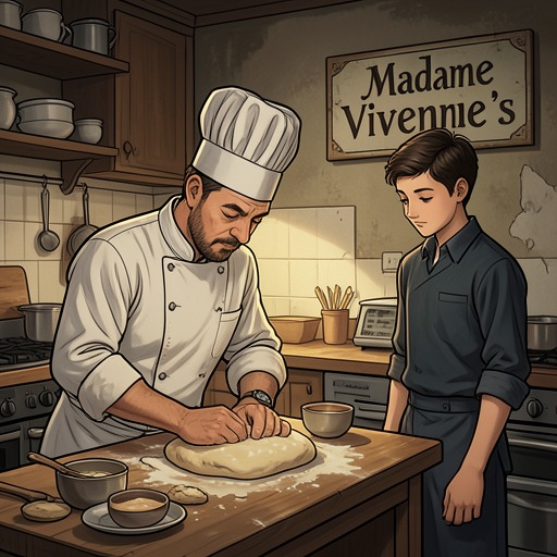 Gabriel and Vivienne’s Legacy from "My Hot Secret: Geheimes Baby mit dem CEO Milliardär - Enemies to Lovers (German Edition)". The memory of Vivienne’s bakery gives Gabriel a constructive model of love and eventually helps him distinguish it from his father’s neglect.
