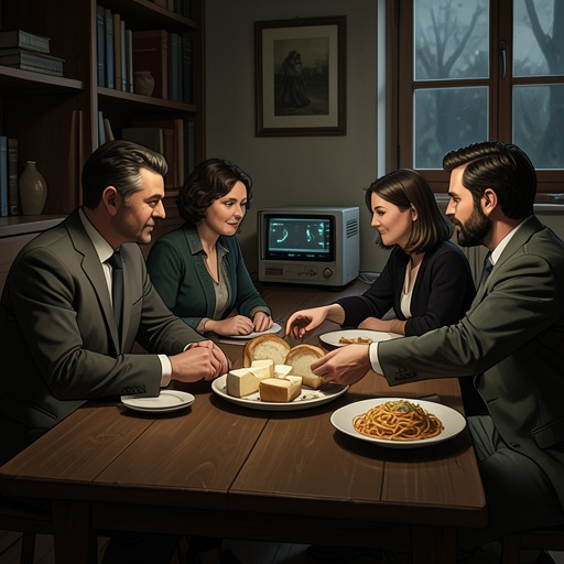 The Story’s Food Motif from "My Hot Secret: Geheimes Baby mit dem CEO Milliardär - Enemies to Lovers (German Edition)". Bread, pasta, pizza, and shared meals repeatedly convert care into physical experience and connect private love with community.
