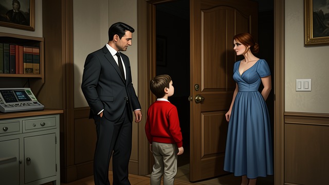 First Supervised Visit from "The Wife He Threw Away: A Billionaire Secret Baby, Marriage-in-Crisis, Second-Chance Grovel Romance". A Father Learns the Floor Restricted Contact Sebastian Vale meets Theo Hart for twenty minutes under Ada Hart’s supervision.