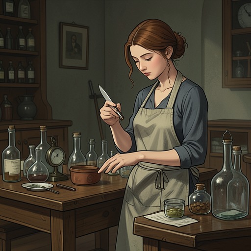 Estelle’s Apprenticeship from "The Wife He Threw Away: A Billionaire Secret Baby, Marriage-in-Crisis, Second-Chance Grovel Romance". This flow traces Estelle’s role in recognizing, training, and legitimizing Ada Hart as a true perfumer.