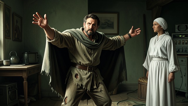 The Discarded Garment from "Don't Leave God Alone: How to Get God's Attention, Remain in His Presence, and Even Change His Mind to Make a Difference in Your World". The Discarded Garment Bartimaeus throws aside the garment associated with begging and blindness before approaching Jesus Christ.