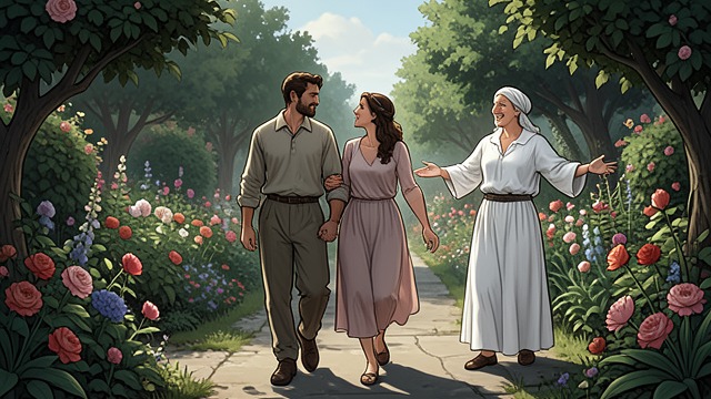 Companionship in Eden from "Don't Leave God Alone: How to Get God's Attention, Remain in His Presence, and Even Change His Mind to Make a Difference in Your World". Companionship in Eden Adam and Eve live in the Garden of Eden within the fellowship for which humanity was created.