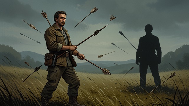 The Half-Empty Prayer from "Don't Leave God Alone: How to Get God's Attention, Remain in His Presence, and Even Change His Mind to Make a Difference in Your World". The Half-Empty Prayer Hank compares unfocused prayer to shooting arrows without aiming at a target.