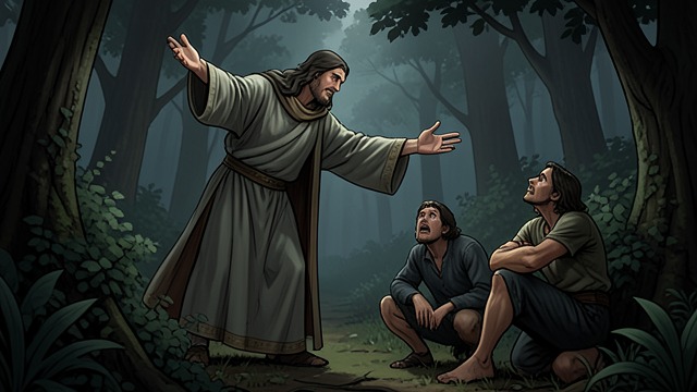 God’s Search from "Don't Leave God Alone: How to Get God's Attention, Remain in His Presence, and Even Change His Mind to Make a Difference in Your World". God’s Search God calls for Adam and Eve, seeking the fellowship that has been interrupted by their hiding.